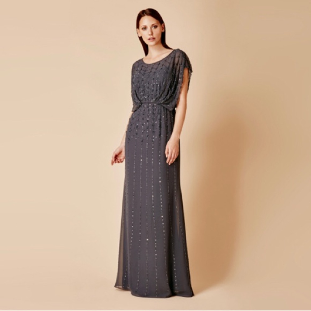 Daymor Couture 665 Blouson-Style Formal Dress sz 14